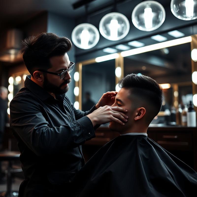 Barbers website design